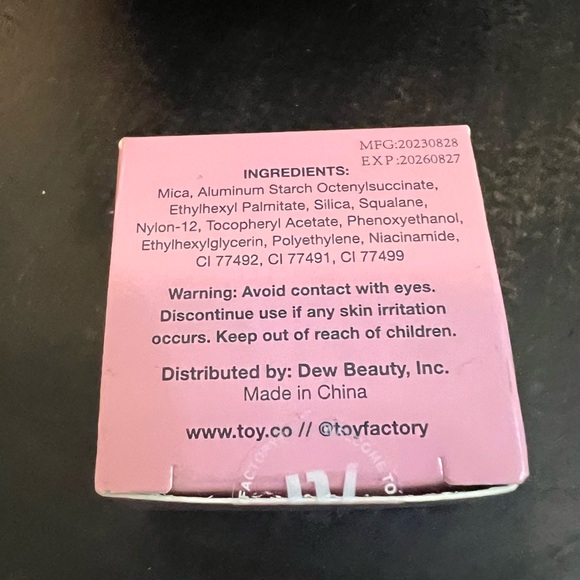 ToyFactory Ultra Set Mini Translucent Mineral Niacinamide Setting Powder 2.2g - Picture 8 of 10